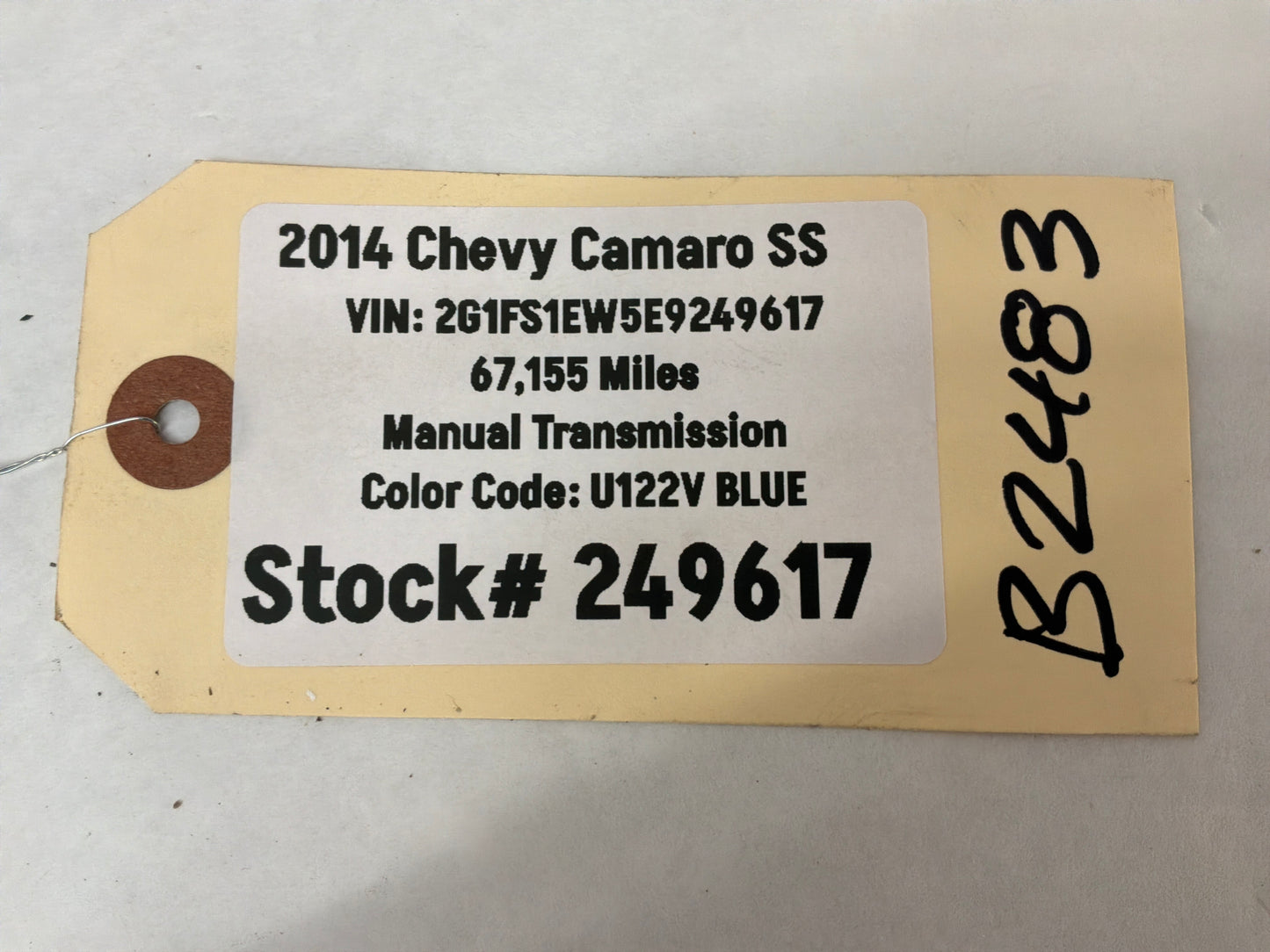 2014 Chevy Camaro SS Intake EVAP Lines Hoses OEM