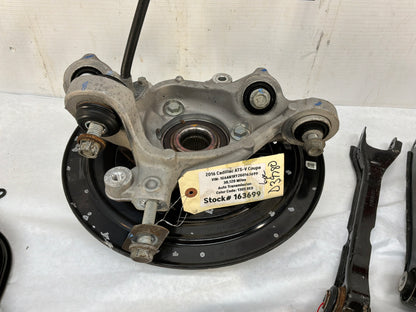 2016 Cadillac ATS-V RH Passenger Rear Suspension Spindle Control Trailing Arms Links Rod  Set OEM