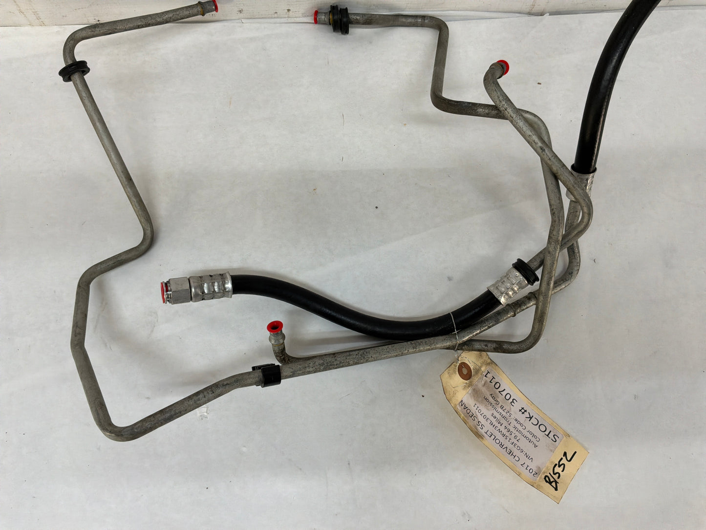 2017 Chevrolet SS Sedan Automatic Transmission Oil Cooler Lines Hoses Tubes Pipes OEM