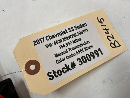 2017 Chevy SS Sedan RH Passenger Front Bumper Daytime Running Fog Light Lamp OEM