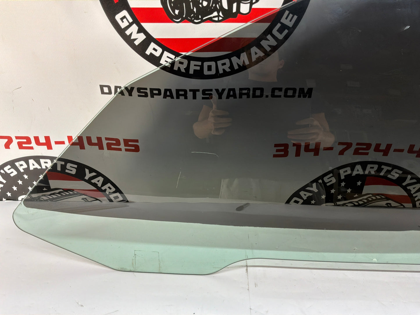 2007 Chevy C6 Corvette Convertible LH Driver Door Window Glass OEM