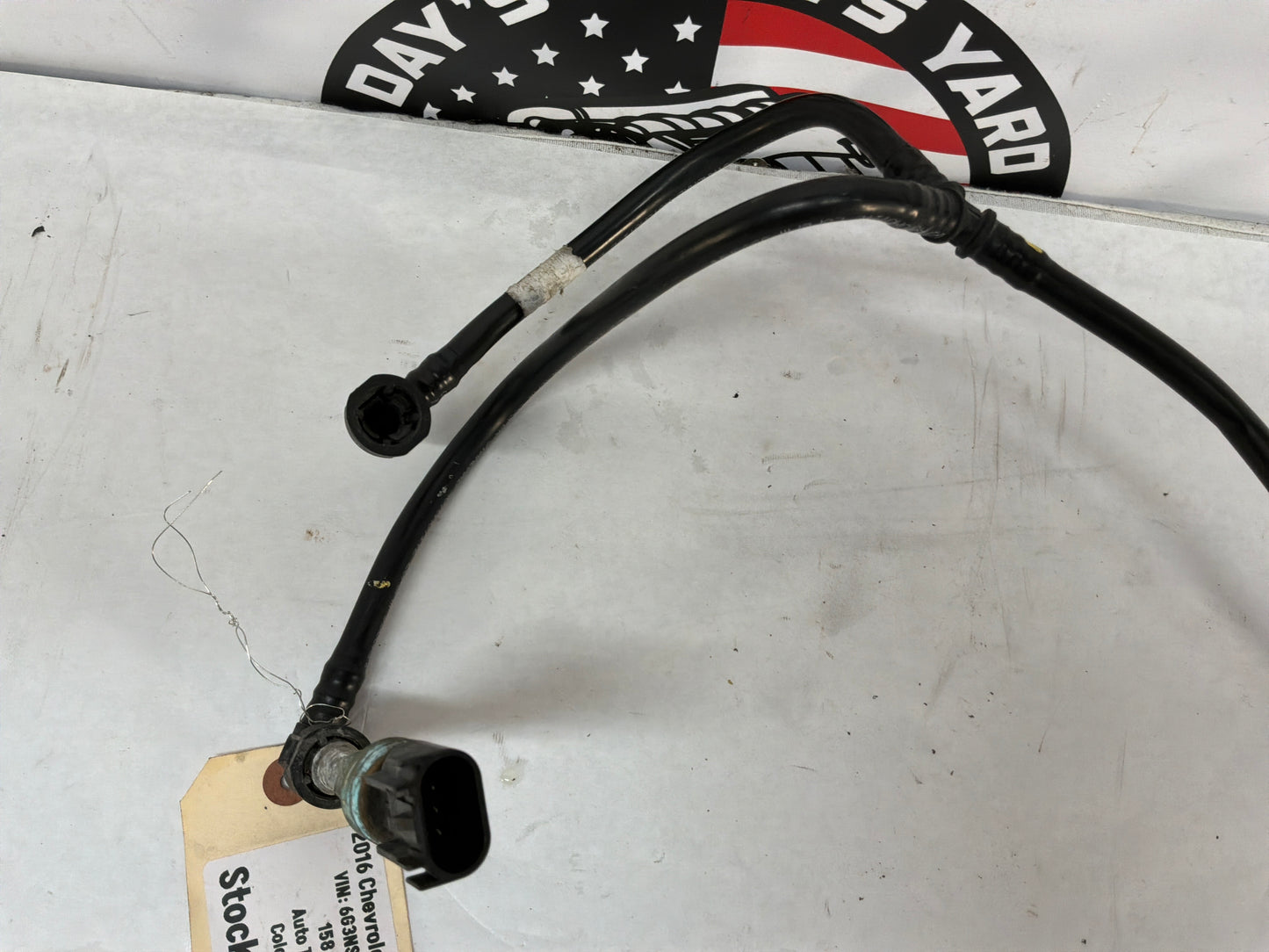 2016 Chevy Caprice PPV EVAP Fuel Gas Line Hose Tube Pipe OEM