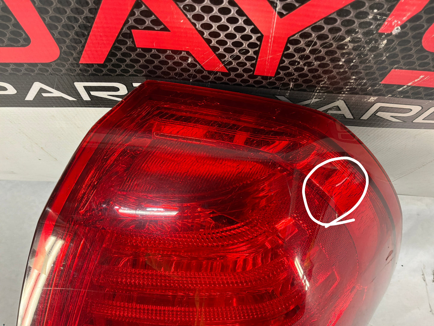 Rh taillight - Day's Parts Yard