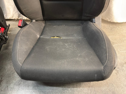2015 Chevrolet Camaro SS 1LE Seats Fronts and Rears Black Clothe OEM LOCAL PICK UP