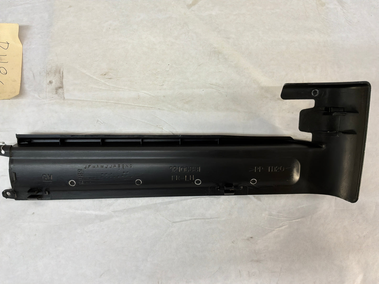 2004 Pontiac GTO Complete LH Driver Seat Track Frame Rail Trim Cover Set OEM