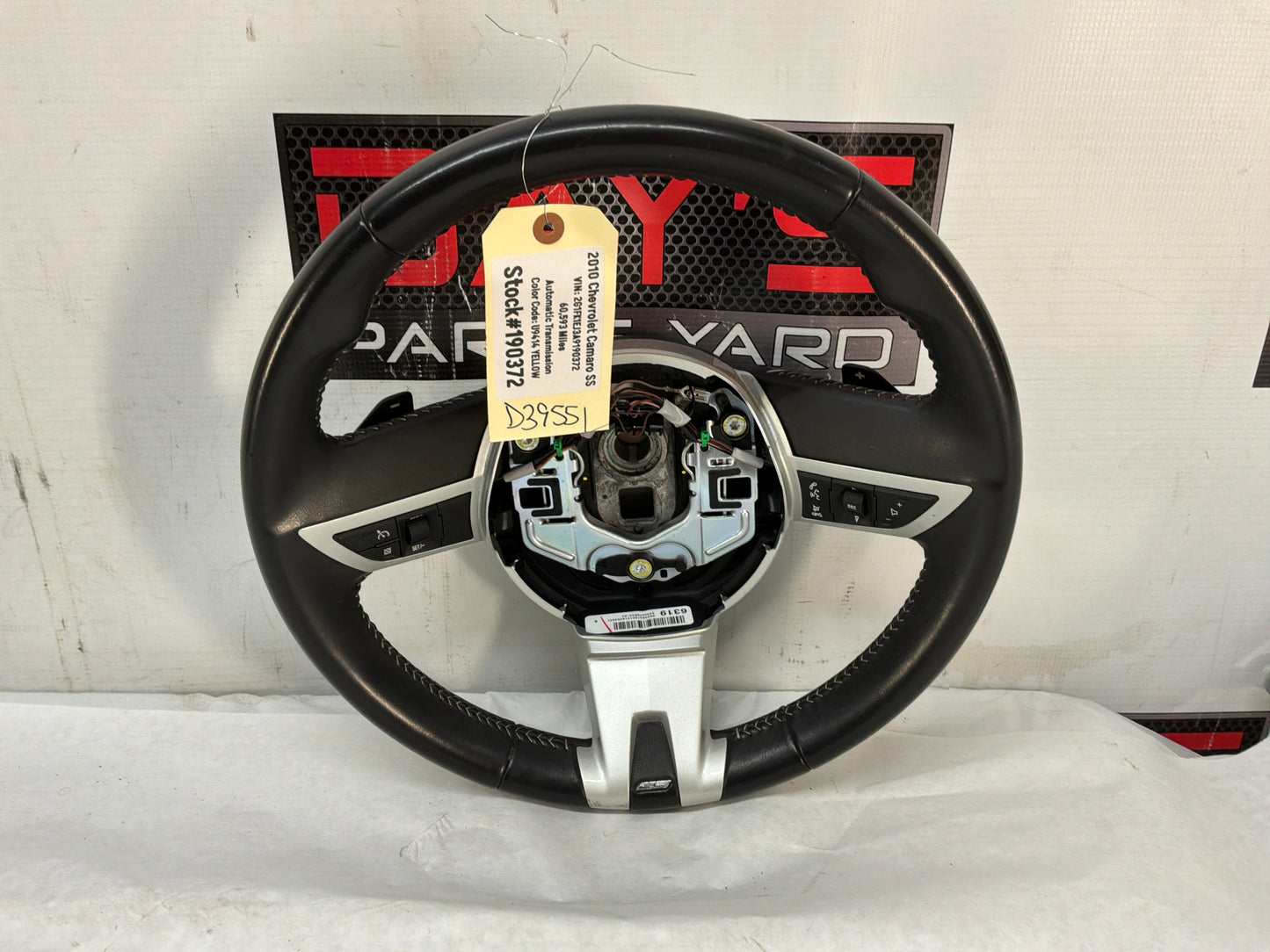 2010 Chevy Camaro SS Steering Wheel OEM - Day's Parts Yard
