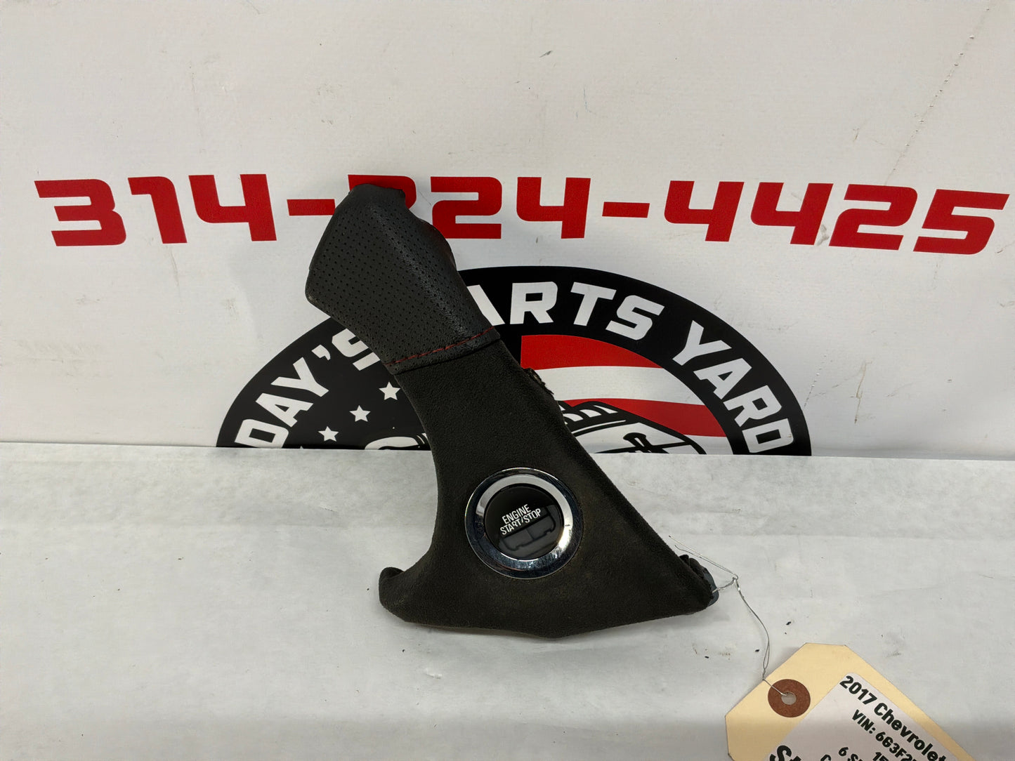 2017 Chevy SS Sedan Instrumental Dash Panel Suede Trim Engine Start Button OEM