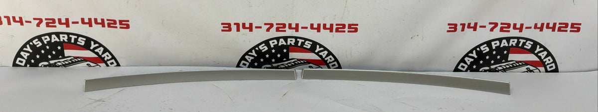 2008 Pontiac G8 GT LH & RH Silver Dash Trim Accent Applique Panel OEM