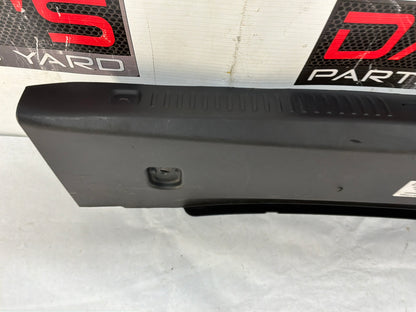2011 Cadillac CTS-V Coupe Rear Trunk Cargo Compartment Sill Plate Panel OEM