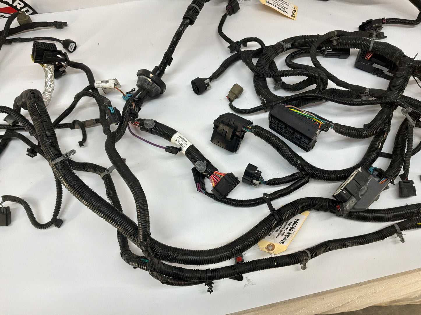 2013 Chevy Camaro ZL1 Engine Bay Head Lamp Light Firewall Wire Wiring Harness OEM