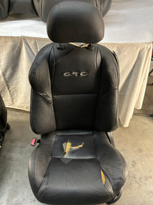 2006 Pontiac GTO Seats Fronts and Rears Black Leather OEM
