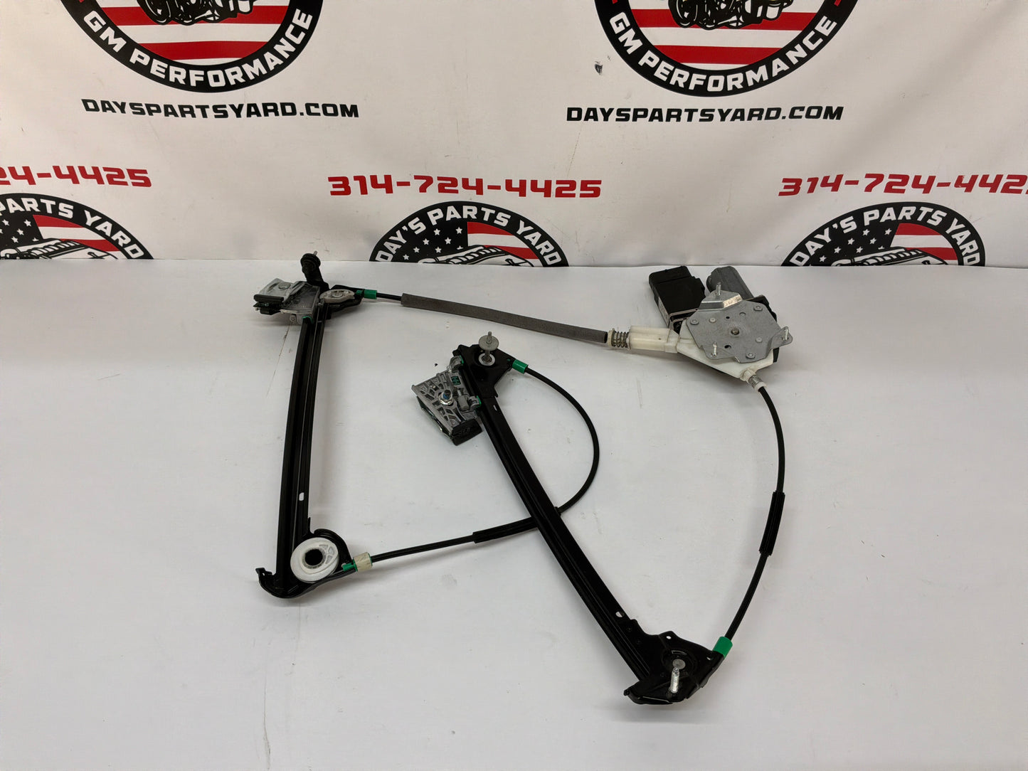 2007 Chevy C6 Corvette Convertible RH Passenger Front Window Regulator w/ Motor OEM