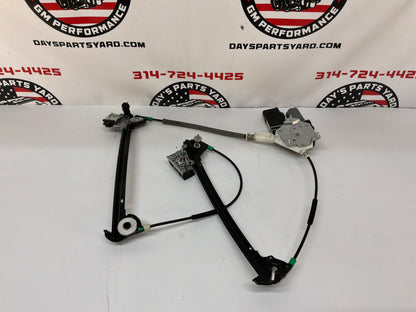 2007 Chevy C6 Corvette Convertible RH Passenger Front Window Regulator w/ Motor OEM
