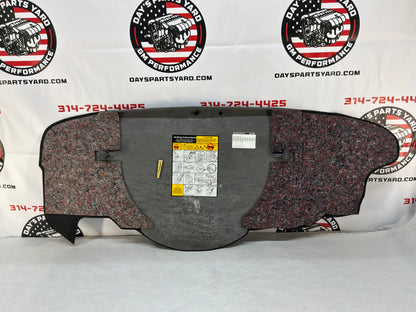 2006 Pontiac GTO Spare Wheel Tire Trunk Carpet Cargo Cover OEM