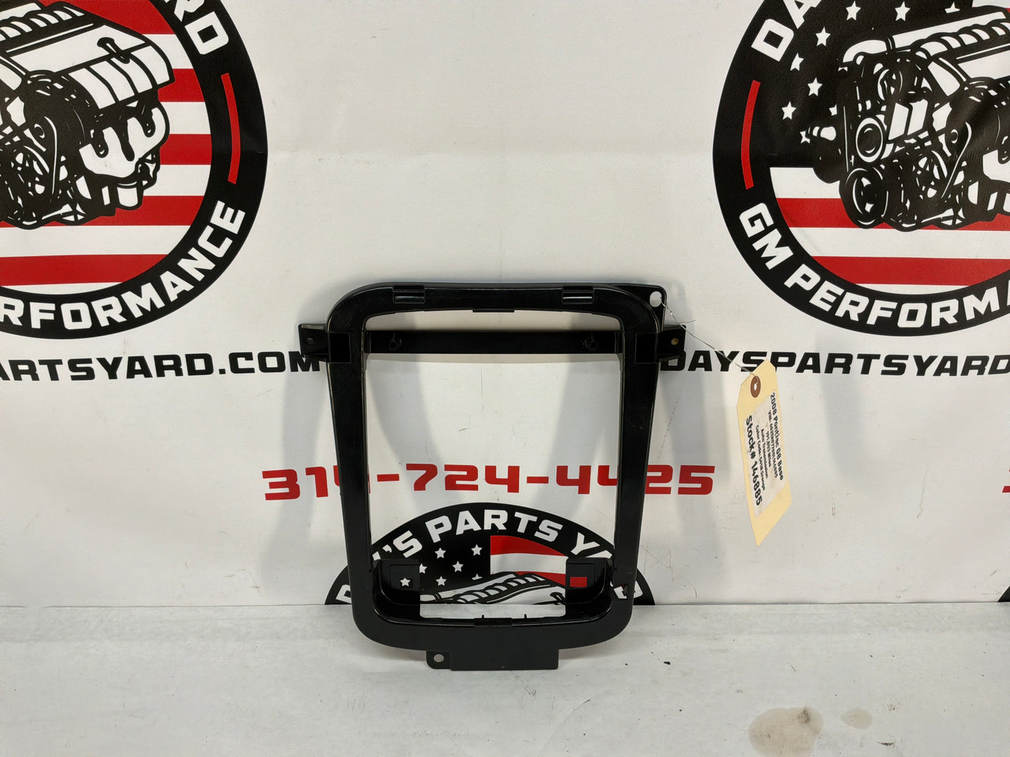 2008 Pontiac G8 Base Over Head Console Dome Light Frame Hard Top Bracket Brace Bezel OEM