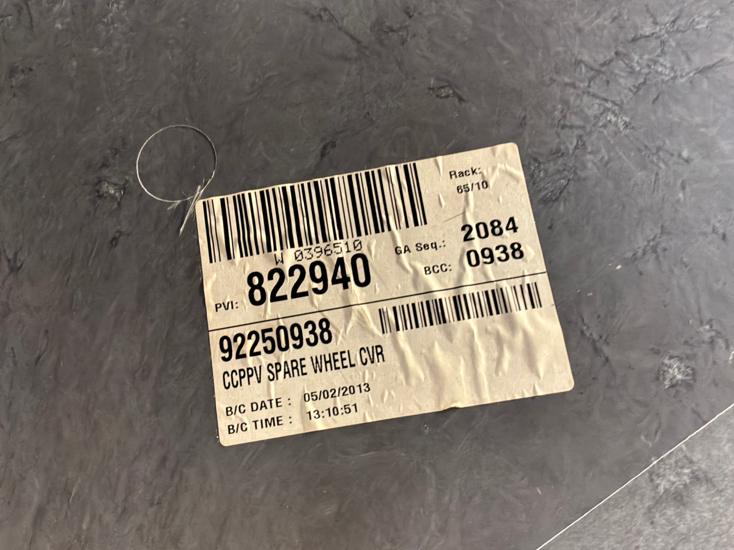 Trunk liners - Day's Parts Yard