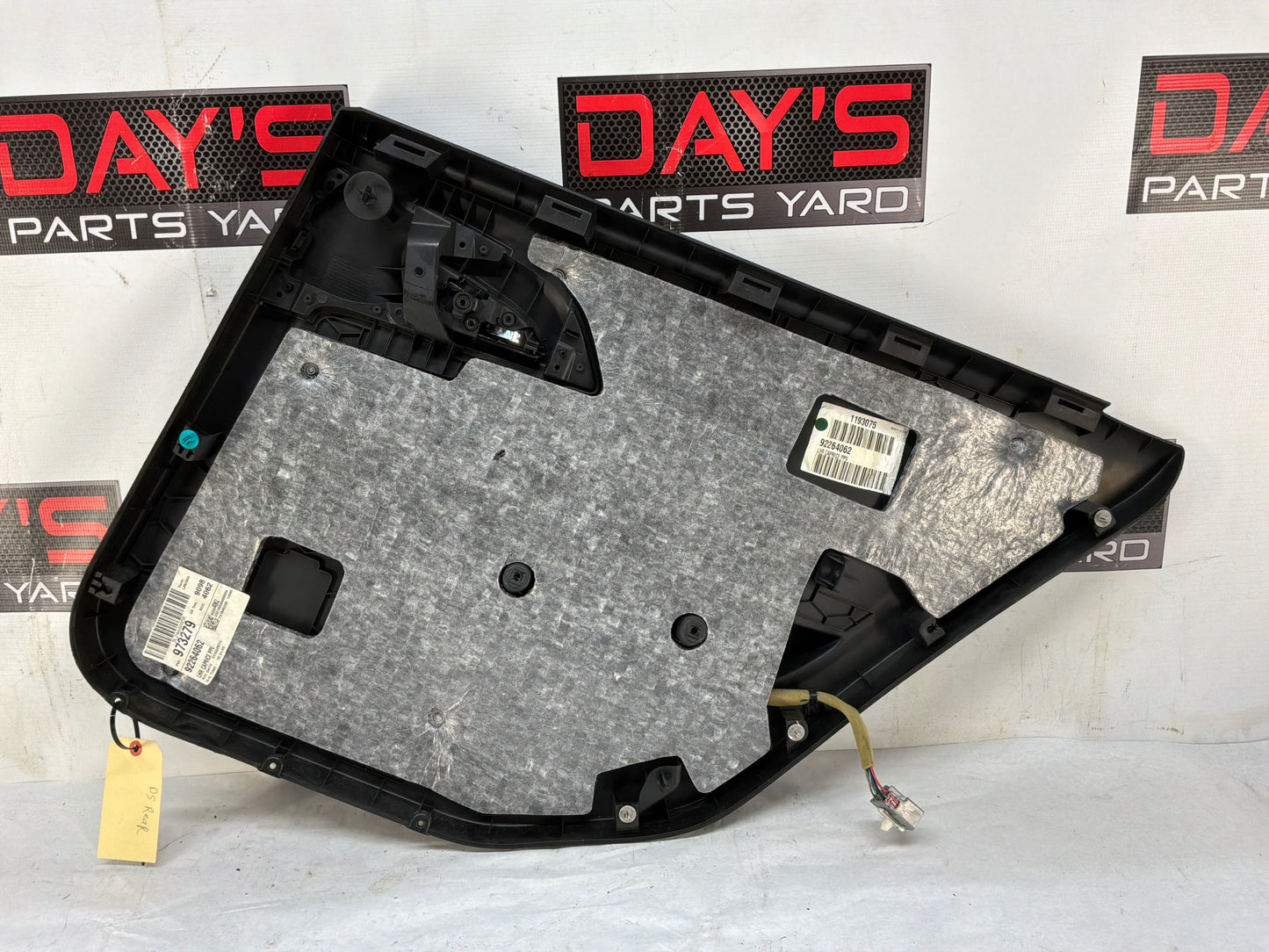 2014 Chevy Caprice PPV LH Driver Rear Door Panel OEM