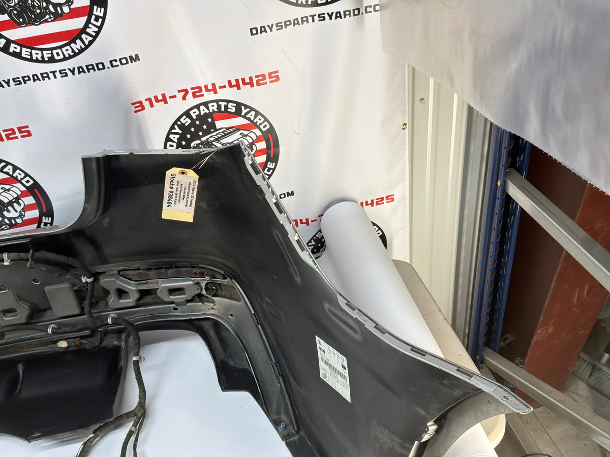 2014 Chevy SS Sedan Rear Bumper Cover Silver OEM
