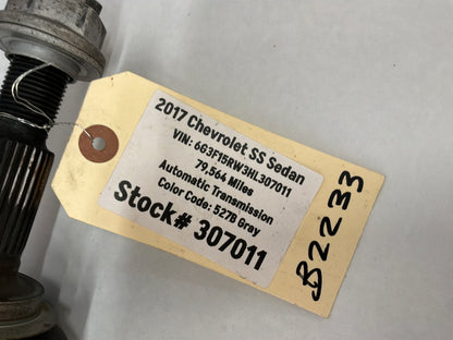 2017 Chevy SS Sedan LH Driver Rear CV Axle Half Shaft OEM