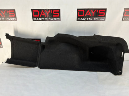 2008 Pontiac G8 GT RH Passenger Interior Trunk Quarter Cargo Carpet Trim Panel Cover OEM