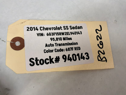 2014 Chevy SS Sedan ECM ECU PCM Computer Mounting Bracket OEM