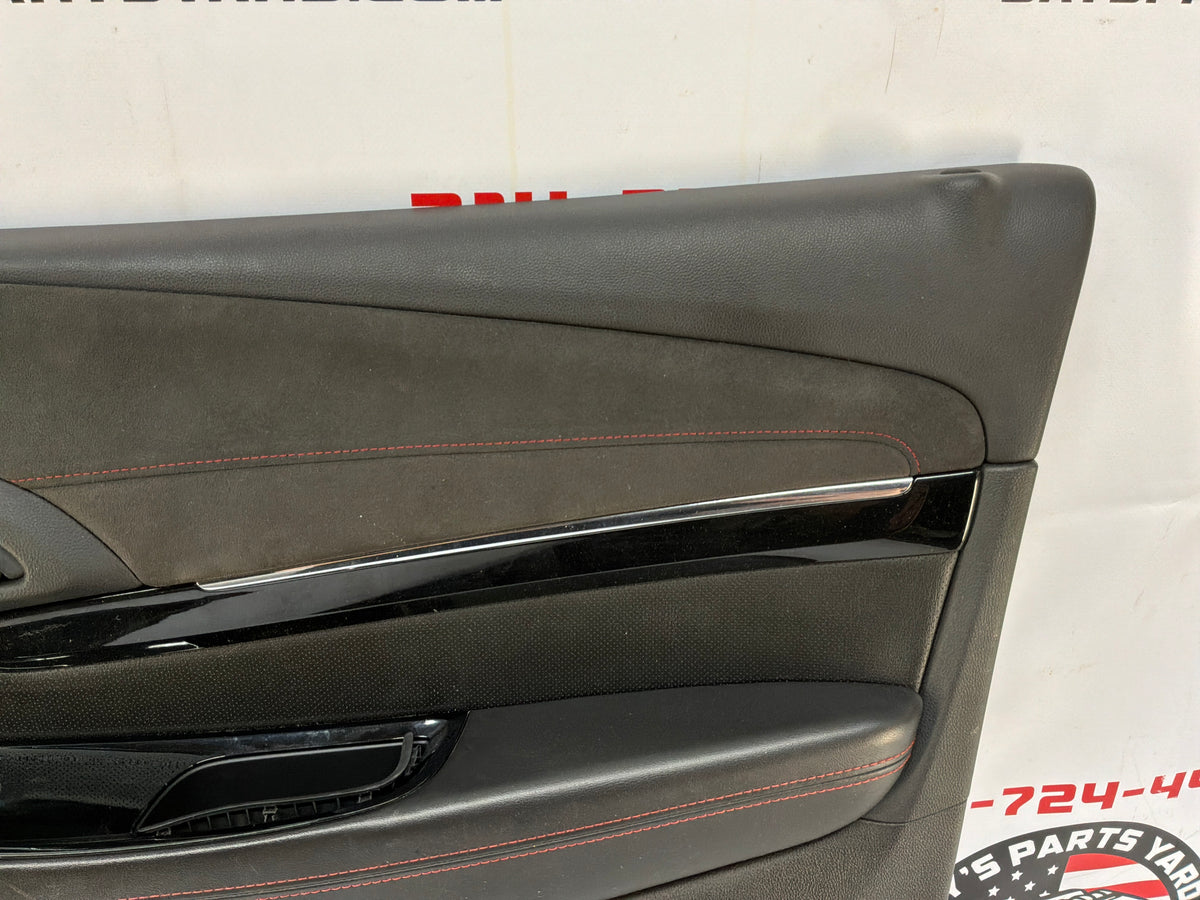 2014 Chevy SS Sedan RH Passenger Front Interior Door Panel Trim OEM