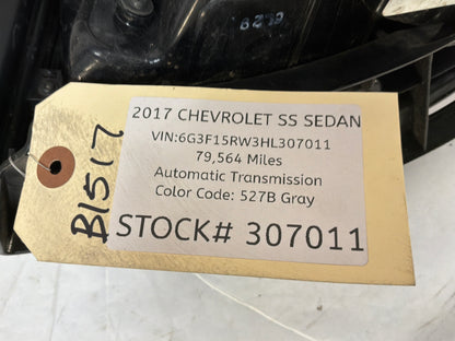 2017 Chevy SS Sedan LH Driver Outer Tail Light Taillight Stop Lamp OEM
