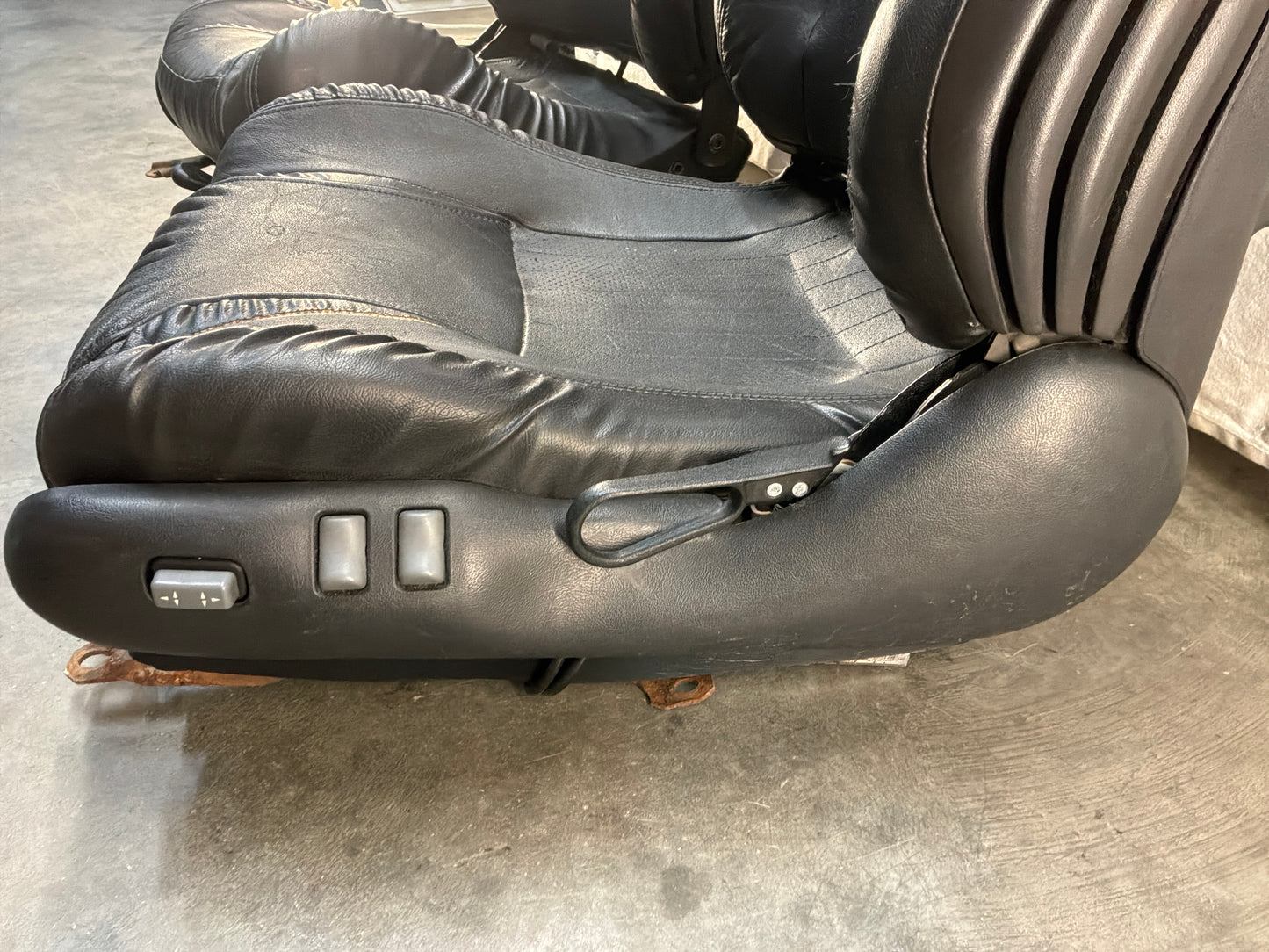 2002 Pontiac Trans Am WS6 Fronts and Rears Black Leather Seats OEM