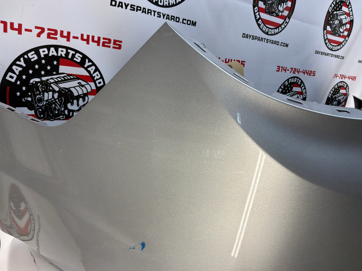 2014 Chevy SS Sedan Rear Bumper Cover Silver OEM