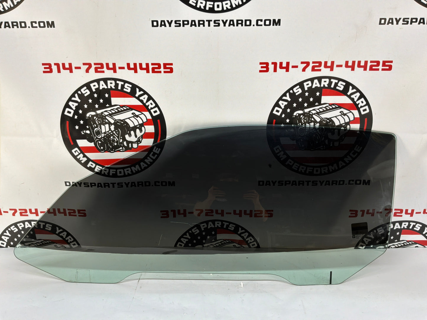 2007 Chevy C6 Corvette Convertible LH Driver Door Window Glass OEM