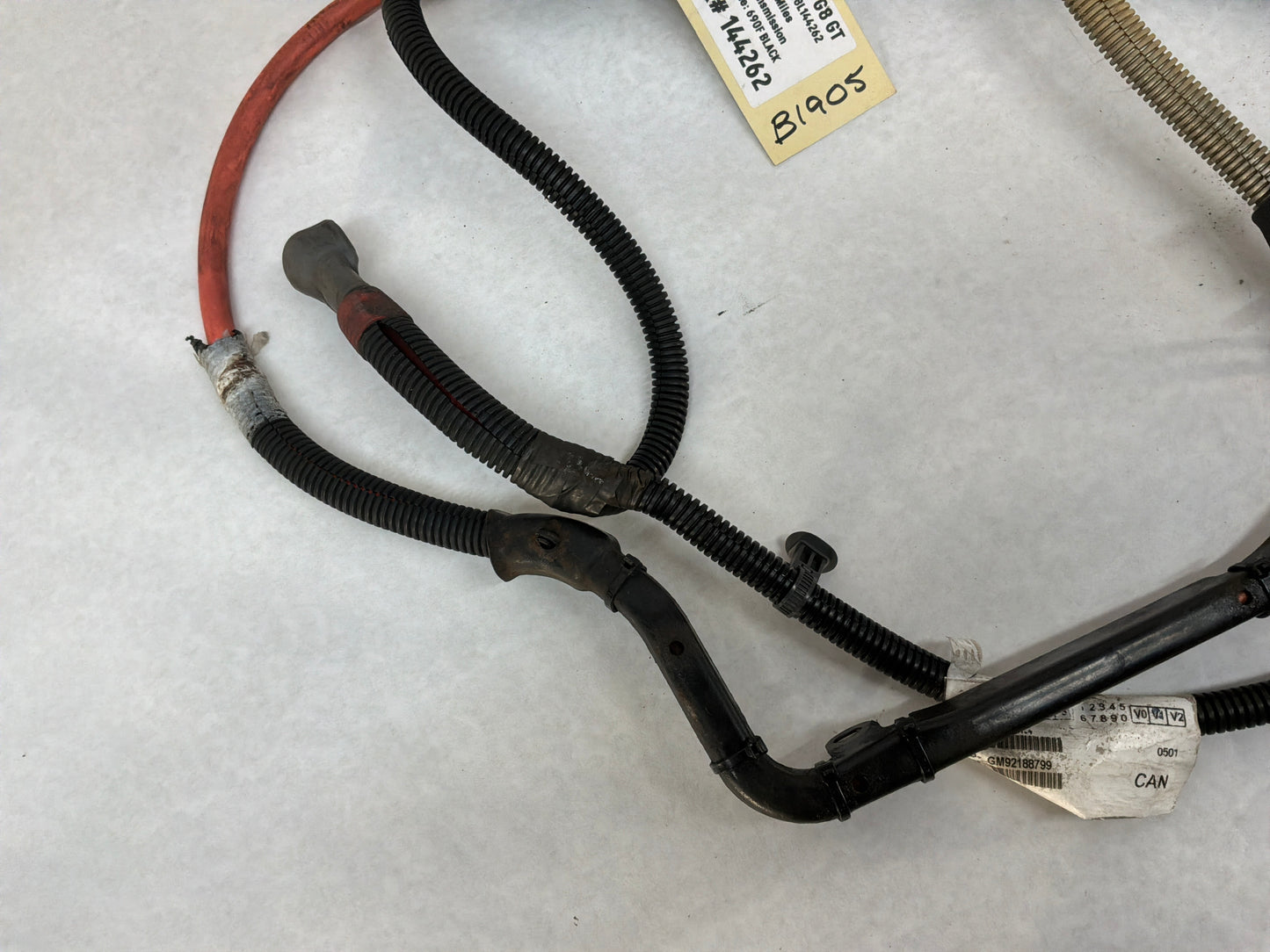 2008 Pontiac G8 GT Engine Battery Positive Cable Wire Wiring Harness OEM