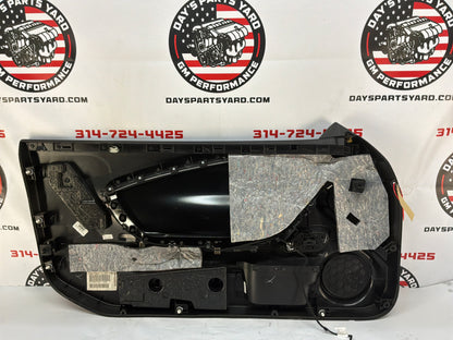 2013 Chevy Camaro ZL1 RH Passenger Carbon Flash Front Interior Door Panel Trim OEM