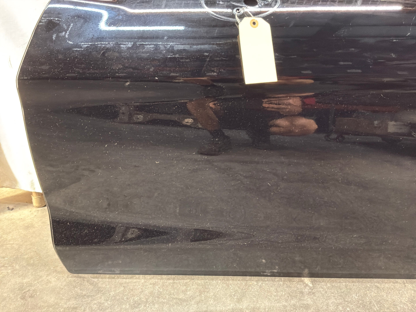 2007 Chevy C6 Corvette Convertible LH Driver Exterior Front Door Black OEM