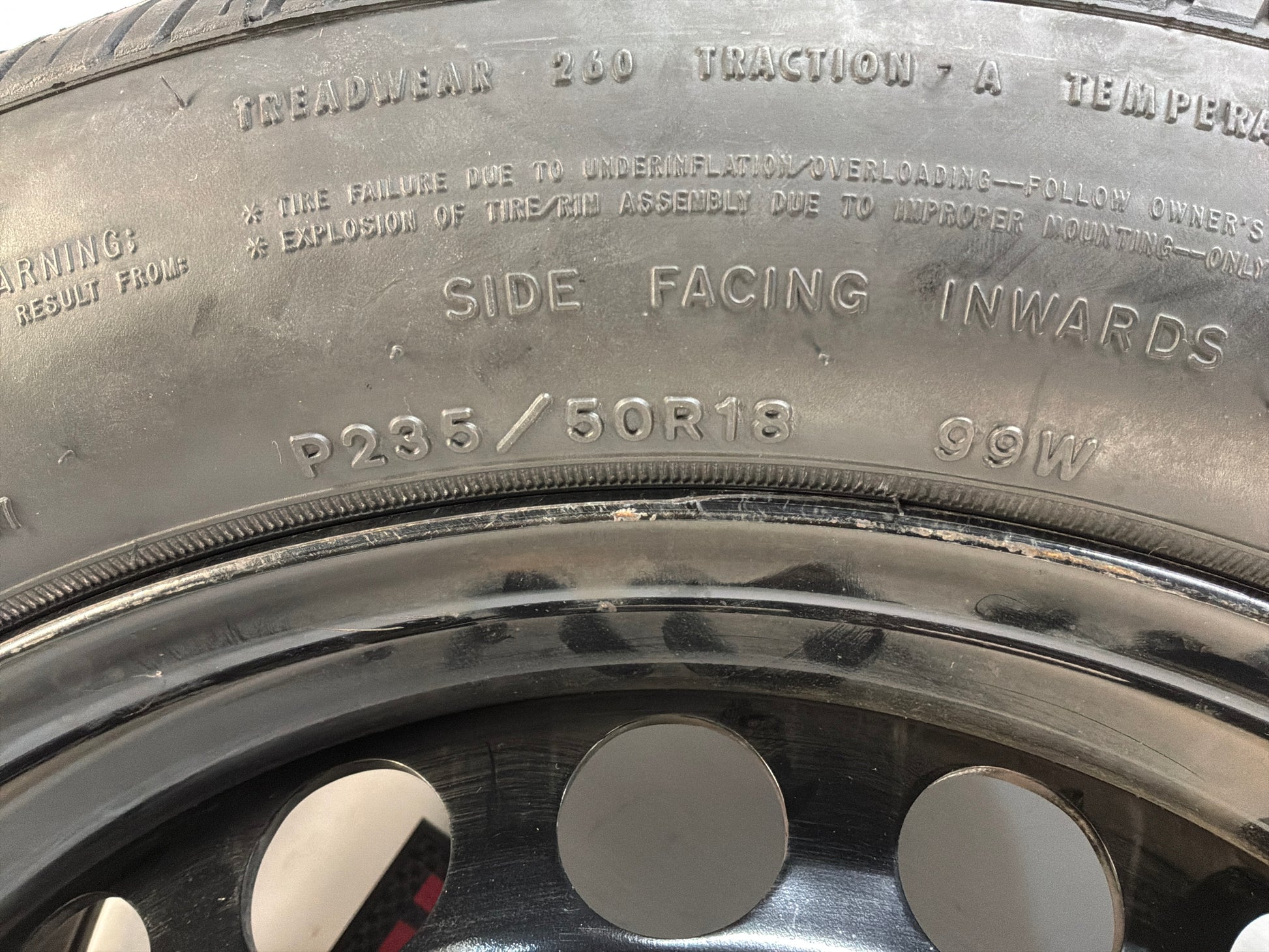 Spare tire - Day's Parts Yard