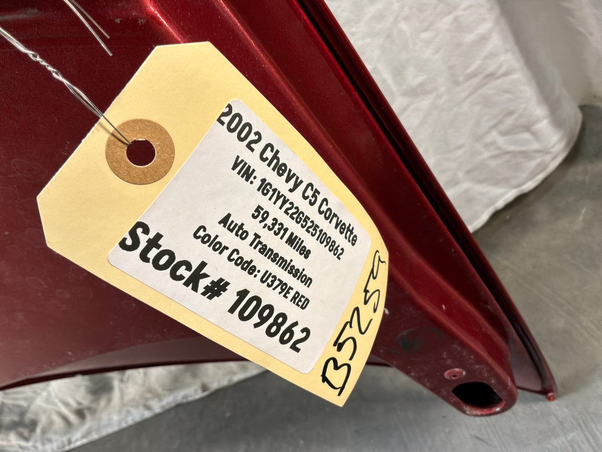 2002 Chevy C5 Corvette Hood Assembly Red OEM