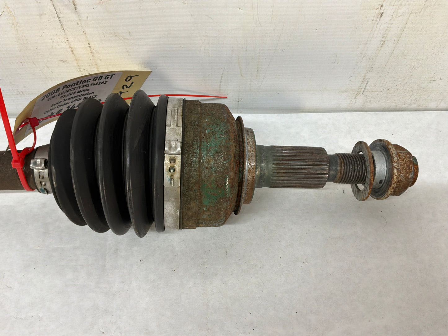 2008 Pontiac G8 RH Passenger Rear CV Axle Half Shaft OEM