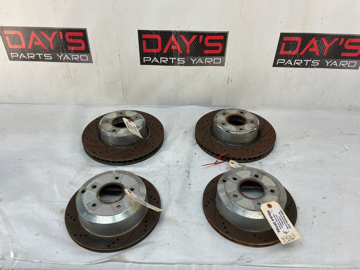 Front and rear rotors - Day's Parts Yard