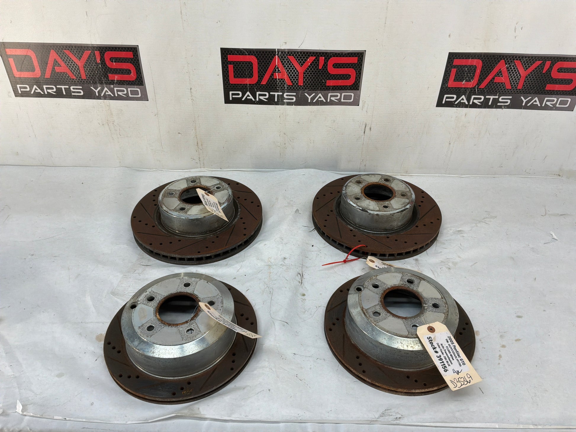 Front and rear rotors - Day's Parts Yard