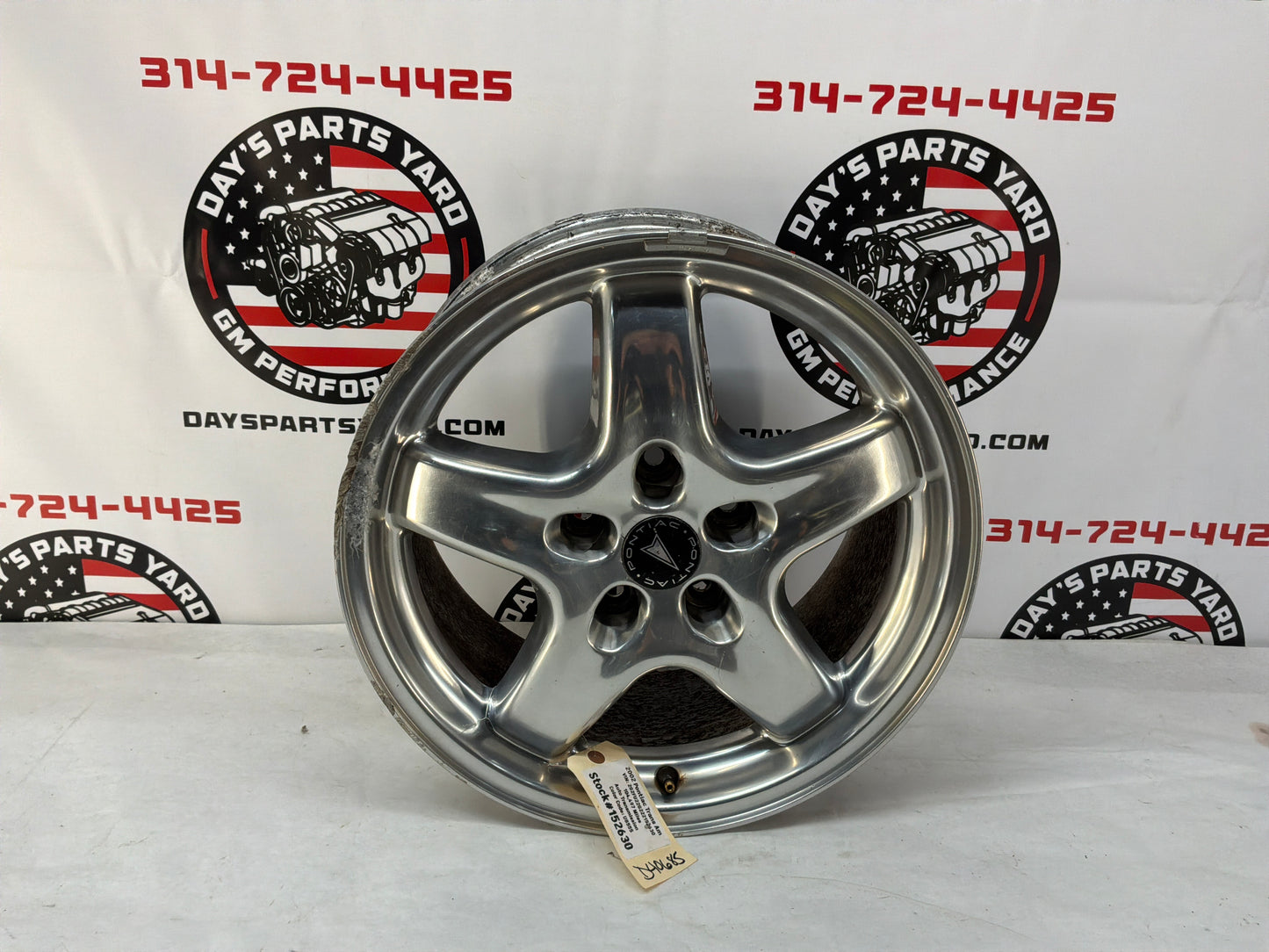 2002 Pontiac Trans Am WS6 Factory OEM Speedline 17x9 Wheel Rim Polished Alloy