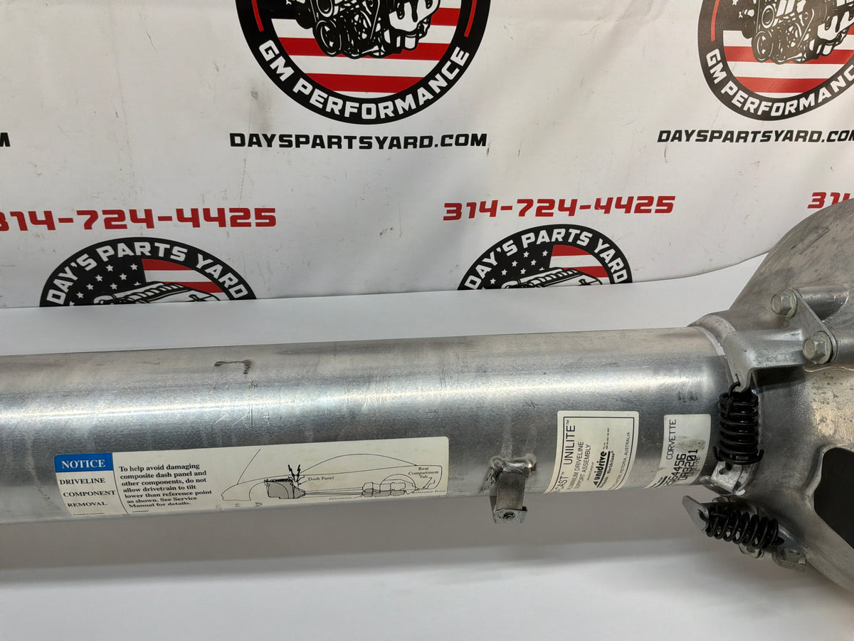 2002 Chevy C5 Corvette Automatic Transmission Torque Tube Driveshaft Driveline OEM