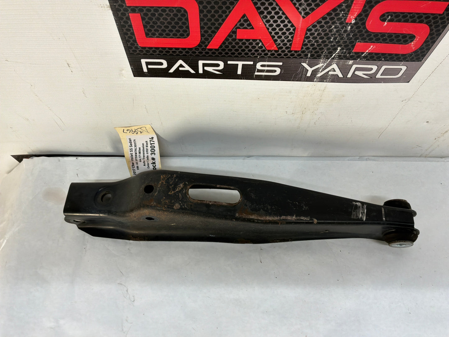 2017 Chevy SS Sedan LH Driver Rear Suspension Lower Control Arm OEM