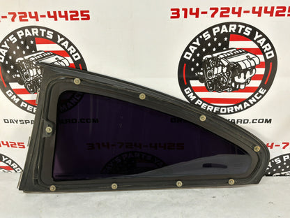 2005 Pontiac GTO RH Passenger Rear Quarter Window Glass OEM