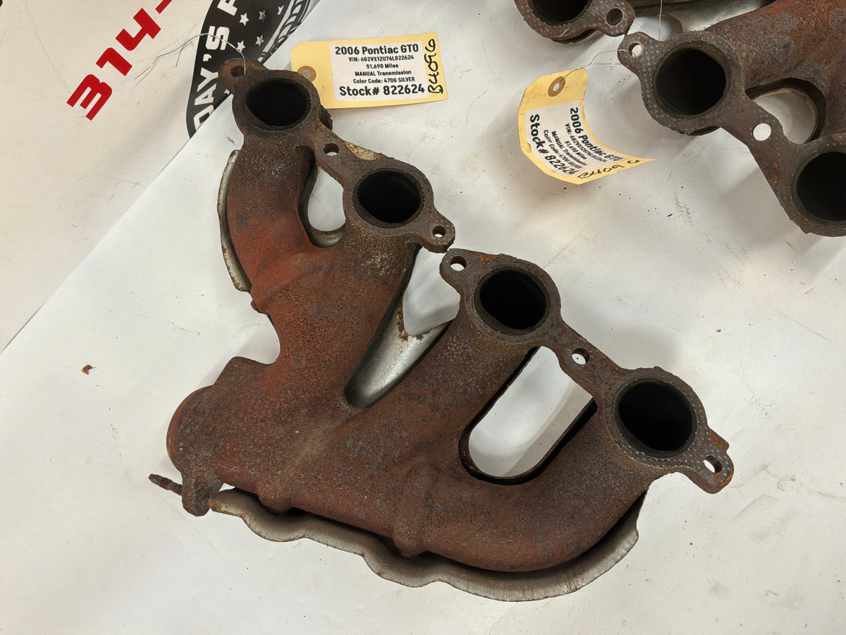 2006 Pontiac GTO Factory OEM Exhaust Manifold Set OEM