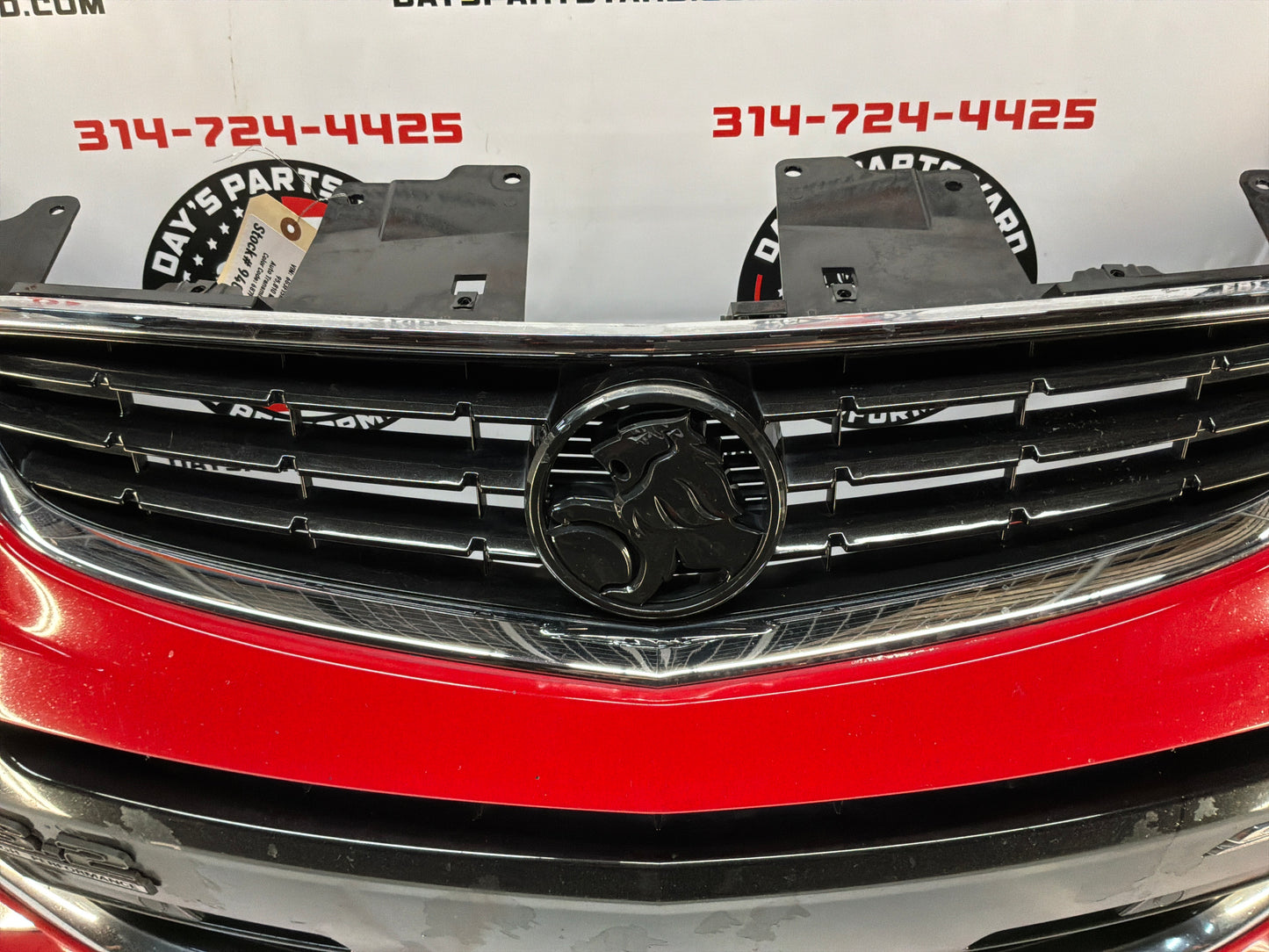 2014 Chevy SS Sedan Complete Front Bumper Fascia Cover Red OEM