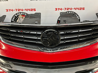 2014 Chevy SS Sedan Complete Front Bumper Fascia Cover Red OEM