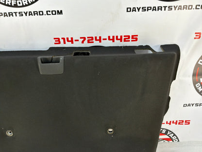 2008 Pontiac G8 Base Rear Package Shelf Deck Tray Trim OEM