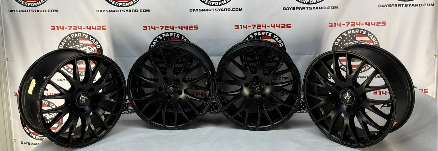 2005 Pontiac GTO 18x8 Verde Saga Aftermarket Wheels Set