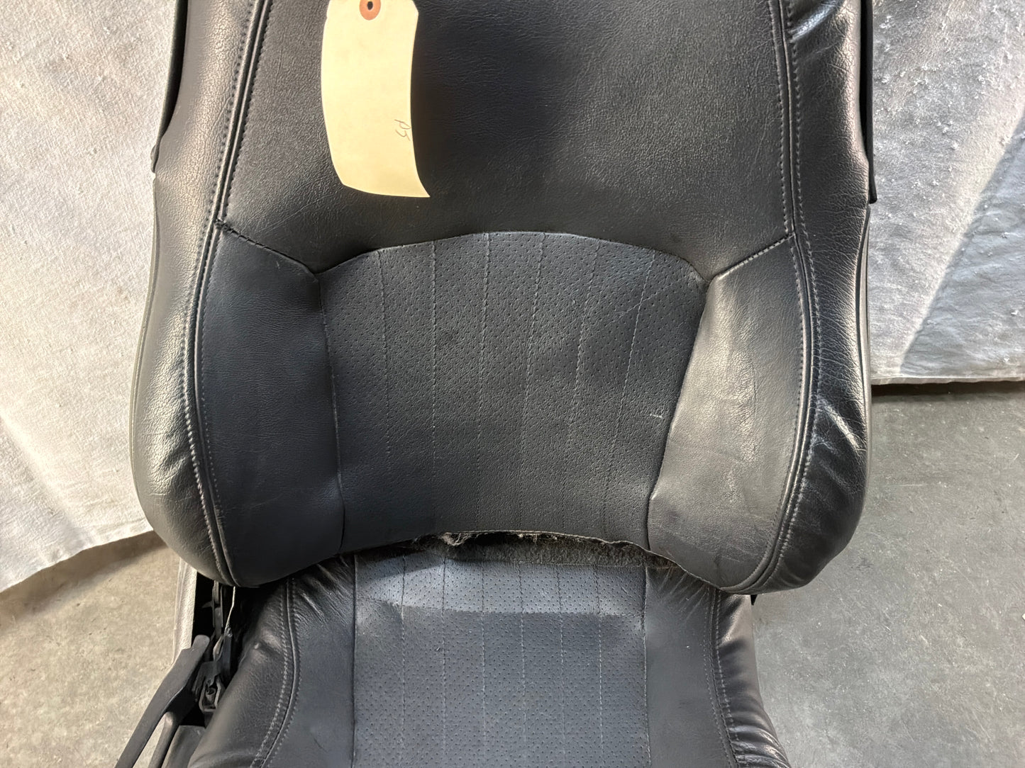 2002 Pontiac Trans Am WS6 Fronts and Rears Black Leather Seats OEM