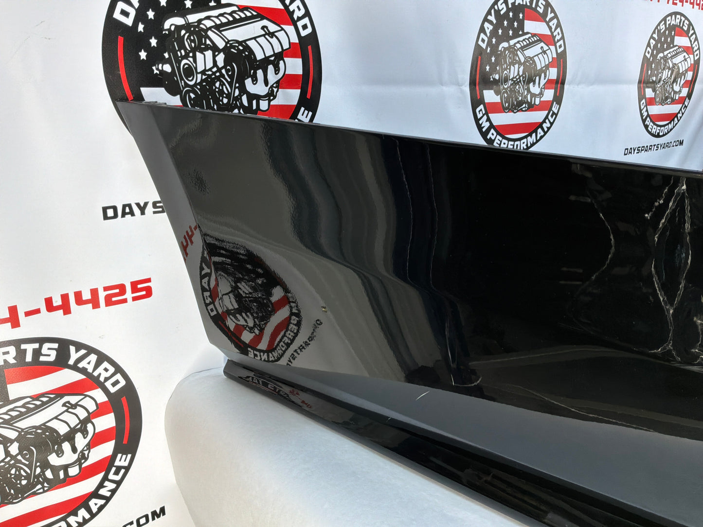 2016 Cadillac CTS-V Complete Rear Bumper Black OEM