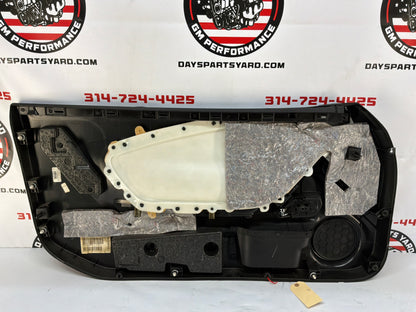 2015 Chevy Camaro SS 1LE RH Passenger Interior Door Panel Trim OEM